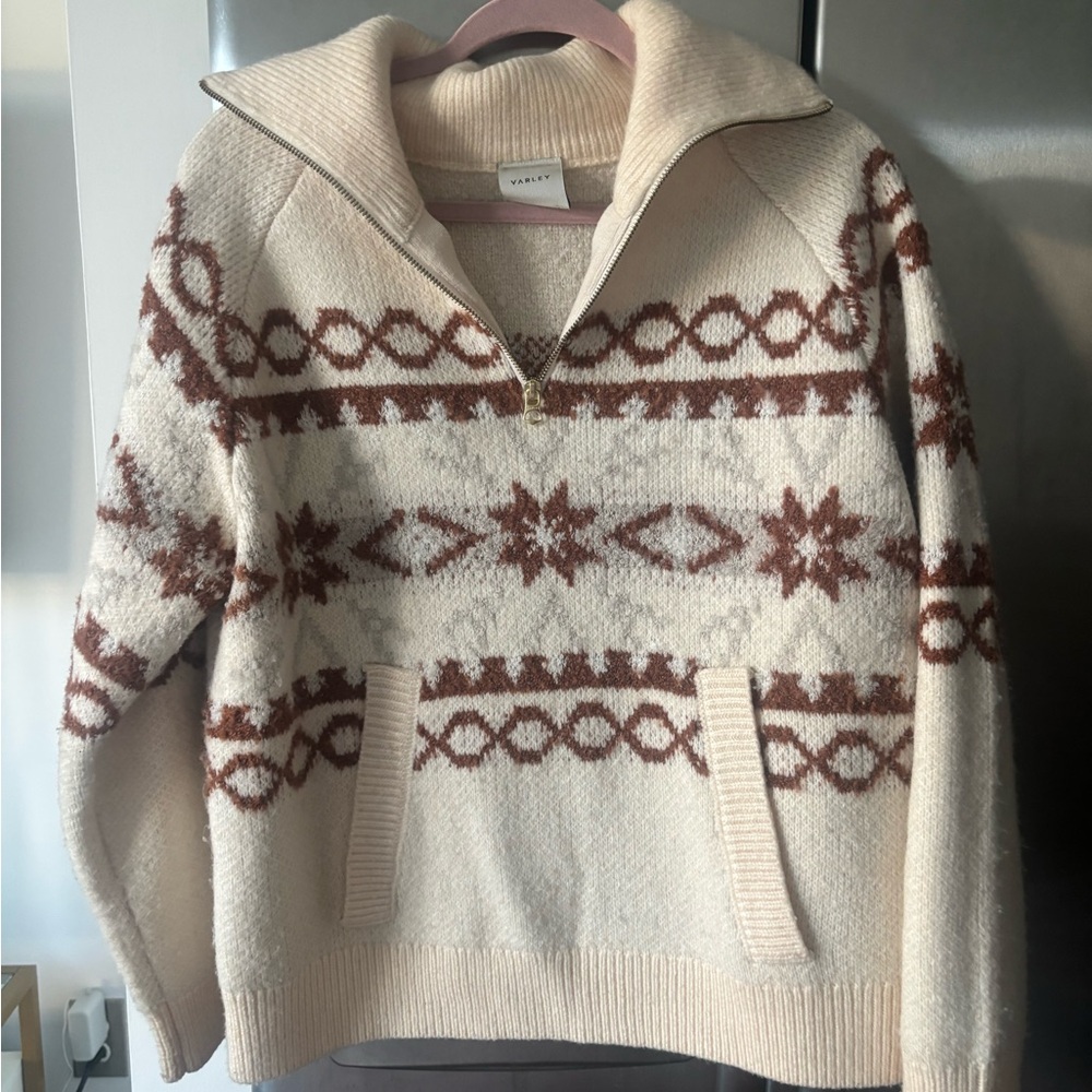 Varley 1/2 Zip Sweater